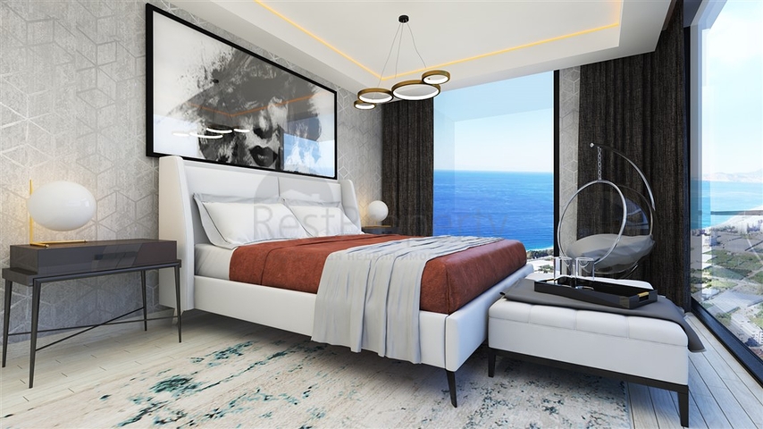 اطلالة بحر - مشروع قيد الانشاء - فلل مستقلة - في كارجي جاك /الانيا 