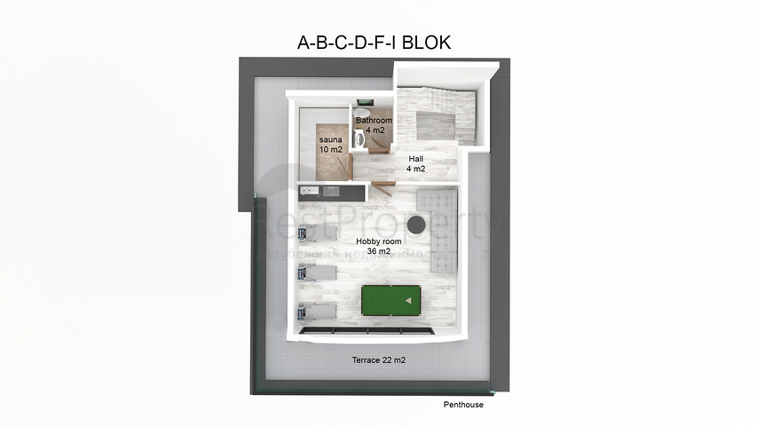 اطلالة بحر - مشروع قيد الانشاء - فلل مستقلة - في كارجي جاك /الانيا 