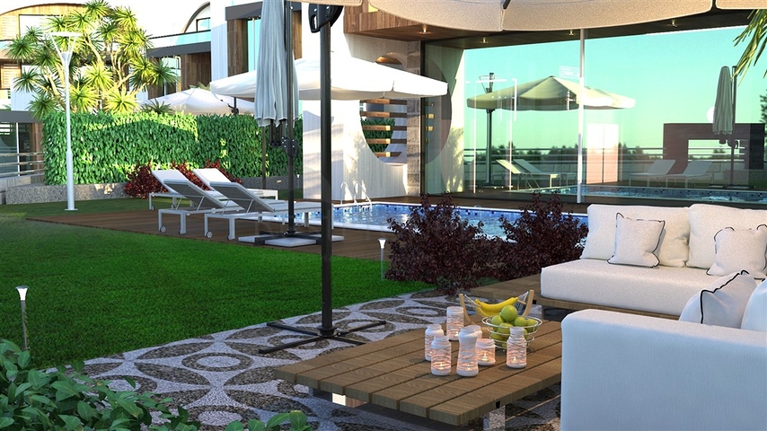 اطلالة بحر - مشروع قيد الانشاء - فلل مستقلة - في كارجي جاك /الانيا 