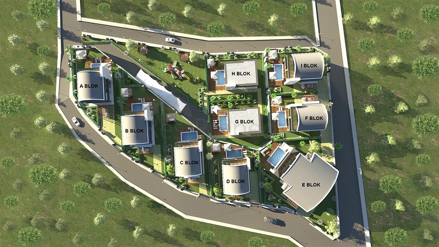 اطلالة بحر - مشروع قيد الانشاء - فلل مستقلة - في كارجي جاك /الانيا 