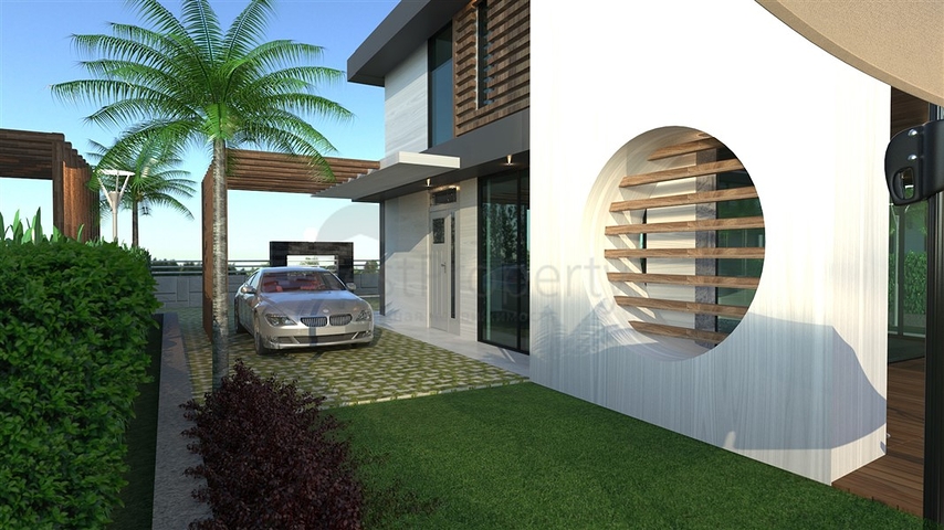 اطلالة بحر - مشروع قيد الانشاء - فلل مستقلة - في كارجي جاك /الانيا 