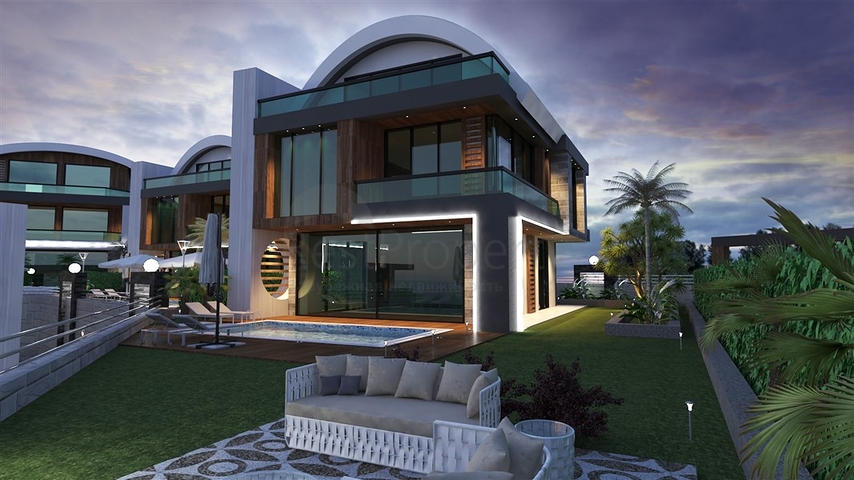 اطلالة بحر - مشروع قيد الانشاء - فلل مستقلة - في كارجي جاك /الانيا 