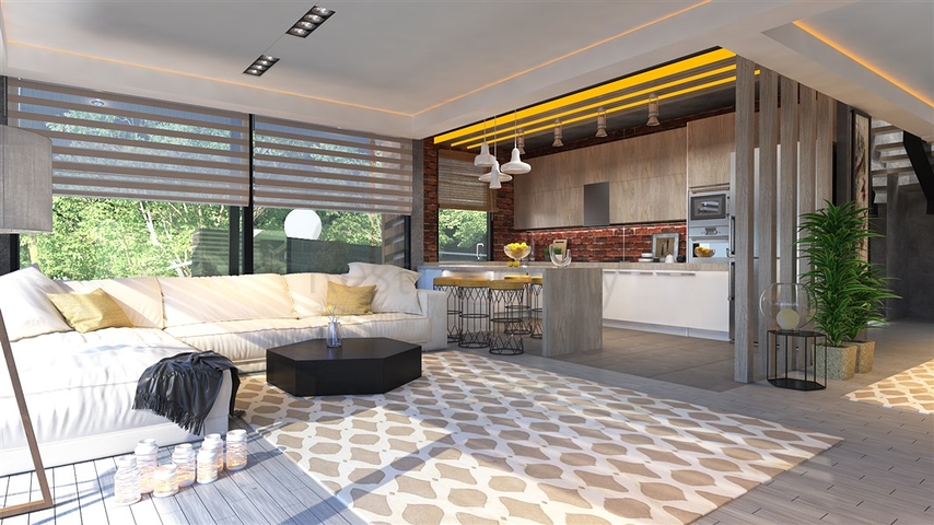 اطلالة بحر - مشروع قيد الانشاء - فلل مستقلة - في كارجي جاك /الانيا 