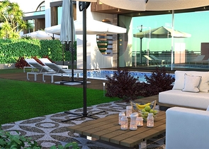 اطلالة بحر - مشروع قيد الانشاء - فلل مستقلة - في كارجي جاك /الانيا 