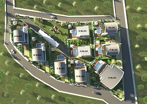 اطلالة بحر - مشروع قيد الانشاء - فلل مستقلة - في كارجي جاك /الانيا 