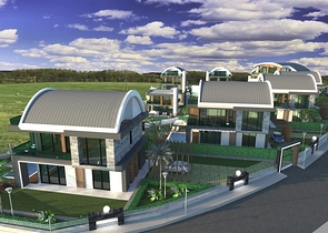 اطلالة بحر - مشروع قيد الانشاء - فلل مستقلة - في كارجي جاك /الانيا 