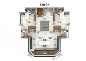 اطلالة بحر - مشروع قيد الانشاء - فلل مستقلة - في كارجي جاك /الانيا 