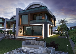 اطلالة بحر - مشروع قيد الانشاء - فلل مستقلة - في كارجي جاك /الانيا 