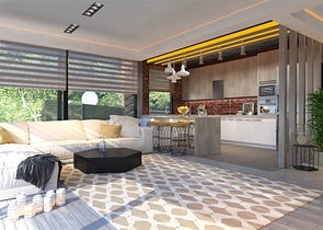 اطلالة بحر - مشروع قيد الانشاء - فلل مستقلة - في كارجي جاك /الانيا 