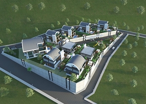 اطلالة بحر - مشروع قيد الانشاء - فلل مستقلة - في كارجي جاك /الانيا 