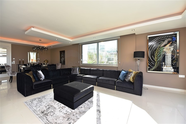 اطلالة بحر - تراس واسع - فيلا مفروشة فاخرة في كارجي جاك / الانيا 