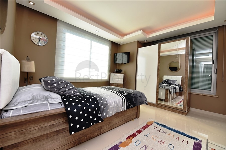 اطلالة بحر - تراس واسع - فيلا مفروشة فاخرة في كارجي جاك / الانيا 