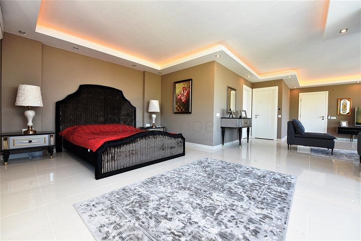 اطلالة بحر - تراس واسع - فيلا مفروشة فاخرة في كارجي جاك / الانيا 