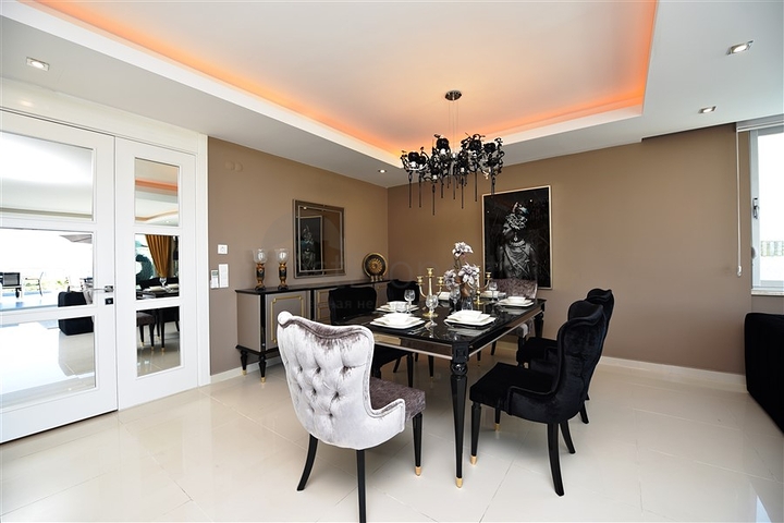 اطلالة بحر - تراس واسع - فيلا مفروشة فاخرة في كارجي جاك / الانيا 