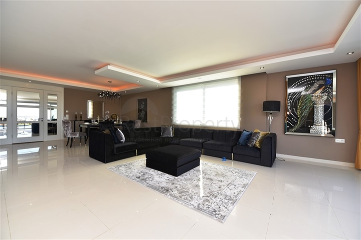 اطلالة بحر - تراس واسع - فيلا مفروشة فاخرة في كارجي جاك / الانيا 