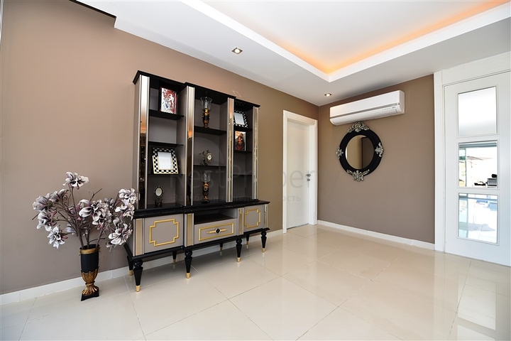 اطلالة بحر - تراس واسع - فيلا مفروشة فاخرة في كارجي جاك / الانيا 