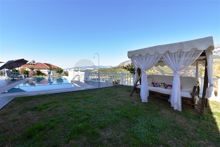 اطلالة بحر - تراس واسع - فيلا مفروشة فاخرة في كارجي جاك / الانيا 