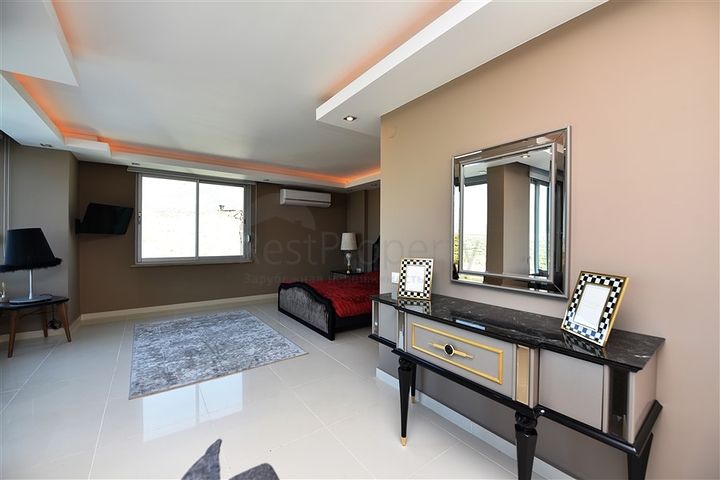 اطلالة بحر - تراس واسع - فيلا مفروشة فاخرة في كارجي جاك / الانيا 