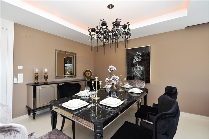 اطلالة بحر - تراس واسع - فيلا مفروشة فاخرة في كارجي جاك / الانيا 