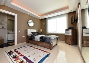 اطلالة بحر - تراس واسع - فيلا مفروشة فاخرة في كارجي جاك / الانيا 