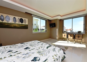 اطلالة بحر - تراس واسع - فيلا مفروشة فاخرة في كارجي جاك / الانيا 