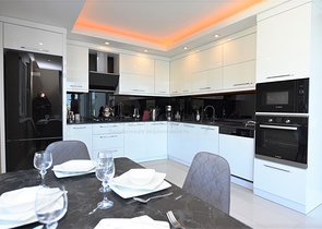 اطلالة بحر - تراس واسع - فيلا مفروشة فاخرة في كارجي جاك / الانيا 