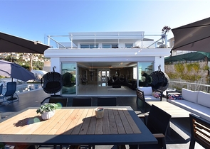 اطلالة بحر - تراس واسع - فيلا مفروشة فاخرة في كارجي جاك / الانيا 