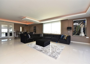 اطلالة بحر - تراس واسع - فيلا مفروشة فاخرة في كارجي جاك / الانيا 