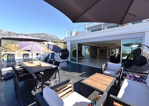 اطلالة بحر - تراس واسع - فيلا مفروشة فاخرة في كارجي جاك / الانيا 