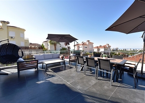 اطلالة بحر - تراس واسع - فيلا مفروشة فاخرة في كارجي جاك / الانيا 