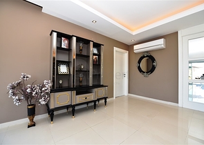 اطلالة بحر - تراس واسع - فيلا مفروشة فاخرة في كارجي جاك / الانيا 