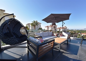 اطلالة بحر - تراس واسع - فيلا مفروشة فاخرة في كارجي جاك / الانيا 