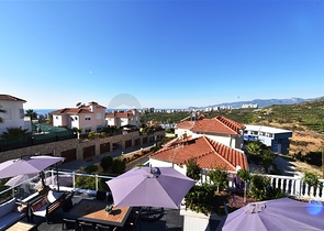 اطلالة بحر - تراس واسع - فيلا مفروشة فاخرة في كارجي جاك / الانيا 