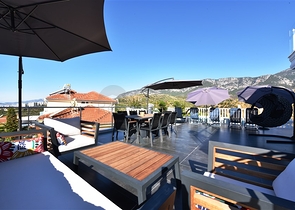 اطلالة بحر - تراس واسع - فيلا مفروشة فاخرة في كارجي جاك / الانيا 