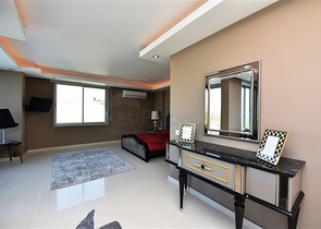 اطلالة بحر - تراس واسع - فيلا مفروشة فاخرة في كارجي جاك / الانيا 