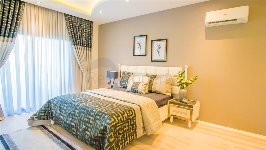 شقق عائلية ضمن مجمع خمس نجوم في مهموتلار / الانيا 