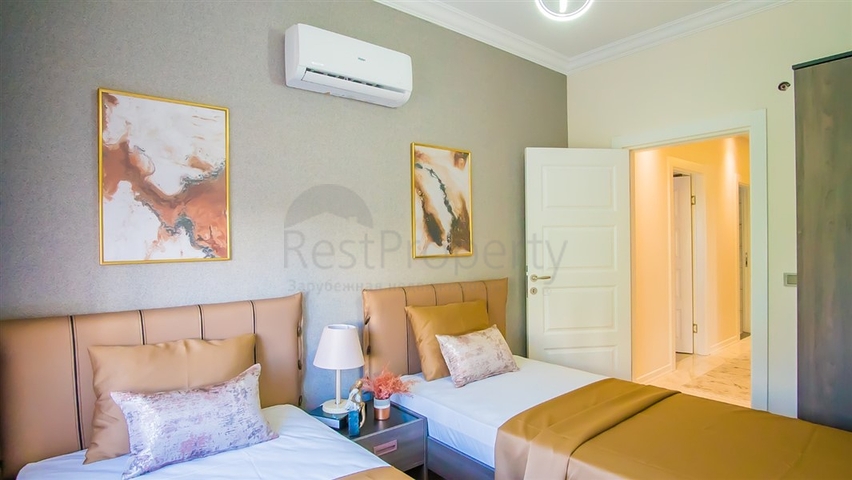 شقق عائلية ضمن مجمع خمس نجوم في مهموتلار / الانيا 