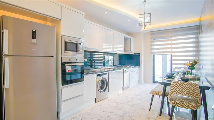 شقق عائلية ضمن مجمع خمس نجوم في مهموتلار / الانيا 