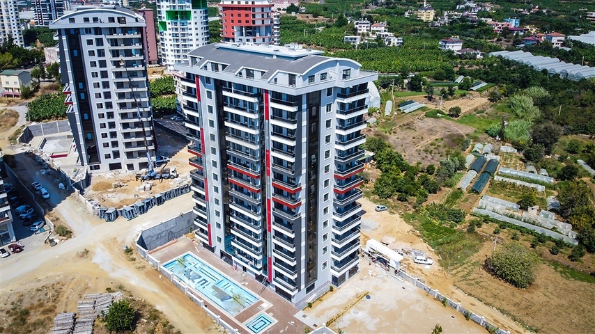 شقق عائلية ضمن مجمع خمس نجوم في مهموتلار / الانيا 