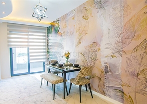 شقق عائلية ضمن مجمع خمس نجوم في مهموتلار / الانيا 