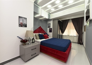 اطلالة بحر وميناء  مباشرة - شقة 3 غرف وصالة - بناء حديث - مركز الانيا 