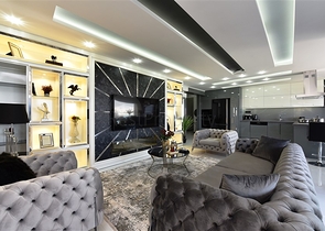 اطلالة بحر وميناء  مباشرة - شقة 3 غرف وصالة - بناء حديث - مركز الانيا 