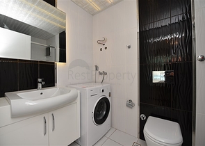 شقة مؤثثة من تصميم غرفة وصالة ضمن مجمع سكني فاخر في مهموتلار / الانيا 