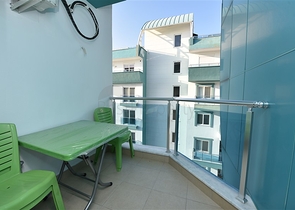 شقة مؤثثة من تصميم غرفة وصالة ضمن مجمع سكني فاخر في مهموتلار / الانيا 