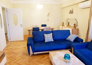 شقة 2 + 1 مع الأثاث في المجمع 250 متر إلى البحر