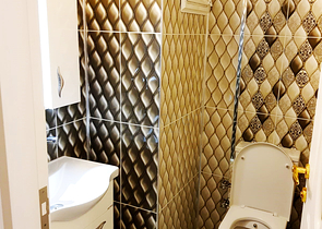 شقة 2 + 1 مع الأثاث في المجمع 250 متر إلى البحر