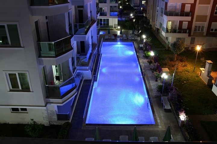 شقة بغرفة نوم واحدة مع أثاث في ليمان أنطاليا