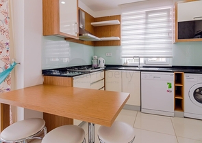 شقة بغرفة نوم واحدة مع أثاث في ليمان أنطاليا