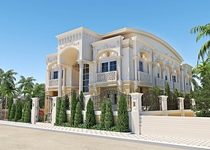 فيلا 8 + 2 على الطراز المغربي في انطاليا 800 متر من البحر