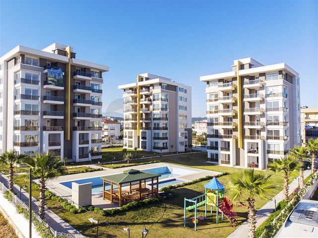 شقق 3 + 1 واسعة في مشروع تم الانتهاء منه في كيبيز